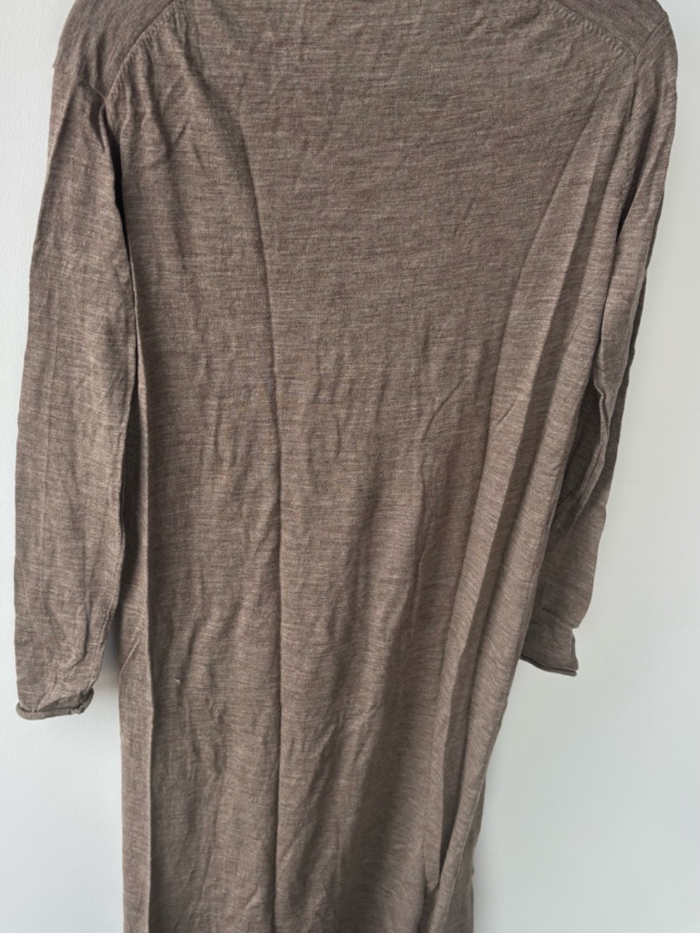 Zara Taupe Knit Tunic Top